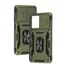 Чехол для Xiaomi Poco X5 Pro Camshield Army Ring оливковый / army green