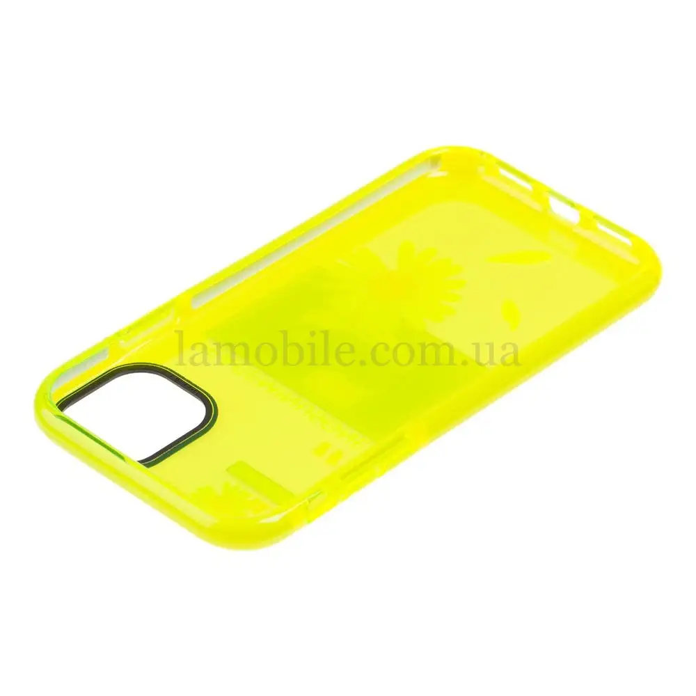 Чохол для iPhone 11 Pro Neon print ромашка