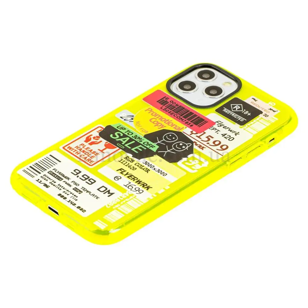 Чохол для iPhone 11 Pro Neon print reklama