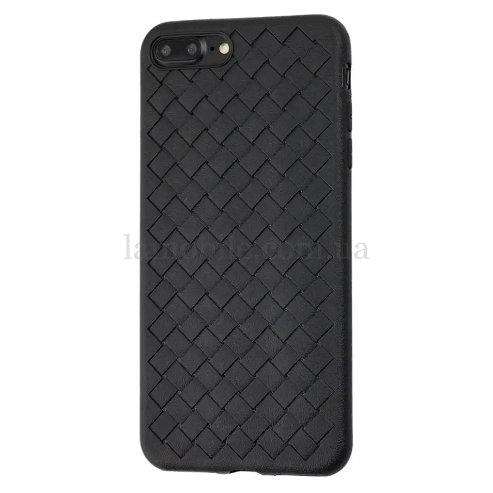 Чехол для iPhone 7 Plus / 8 Plus Weaving case черный