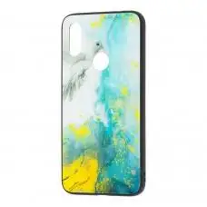 Чехол для Xiaomi Redmi 7 мрамор "голубь" 