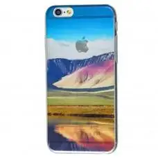 Чехол пейзаж для iPhone 6 лето в горах