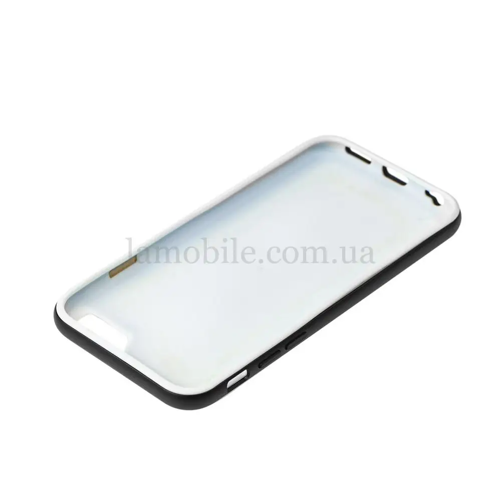 Чехол Ferrari для iPhone 6 эко-кожа черный