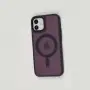 Чехол для iPhone 12 Cosmic Magnetic MagSafe bordo