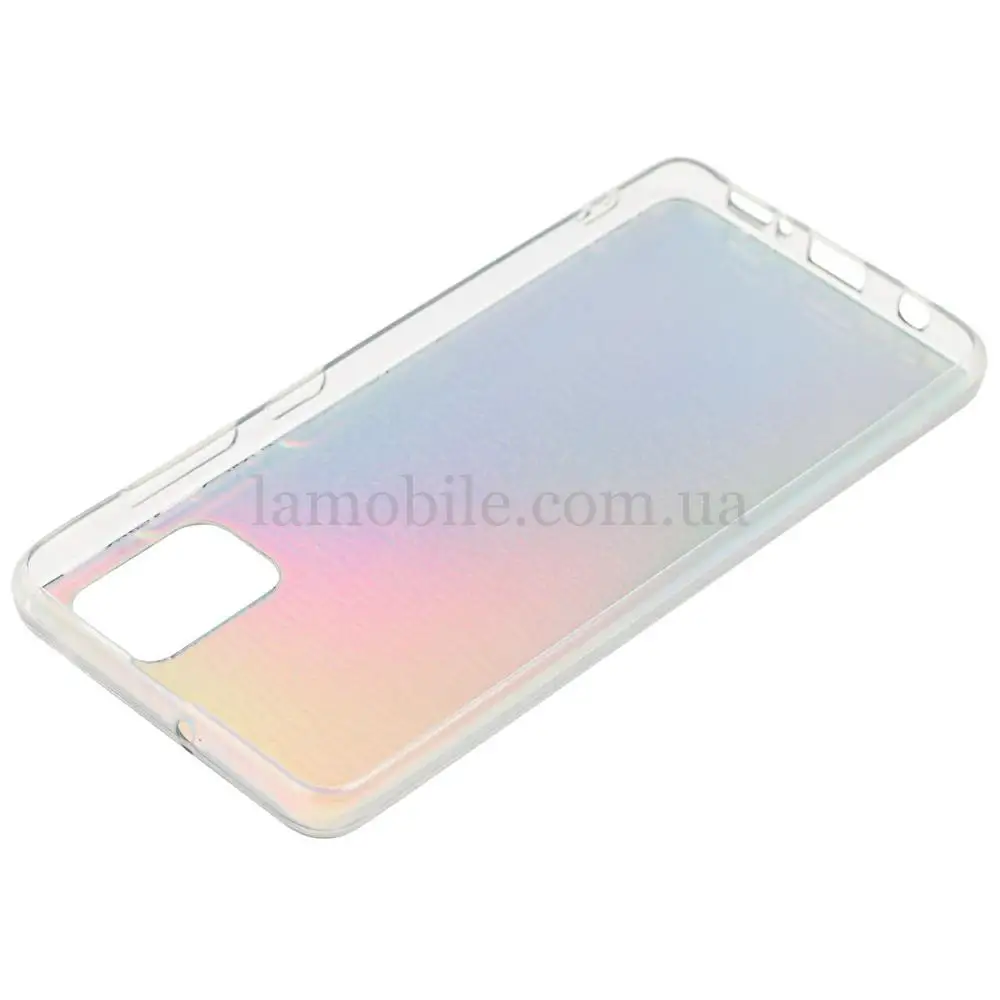 Чохол для Samsung Galaxy A51 (A515) силікон marble чорний