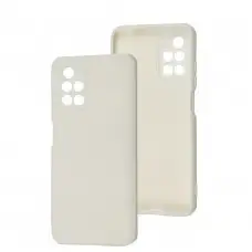 Чехол для Xiaomi Redmi 10 Silicone Full Трезубец белый