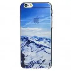 Чехол пейзаж для iPhone 6 зима в горах