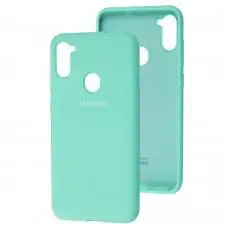 Чехол для Samsung Galaxy A11 / M11 Silicone Full бирюзовый