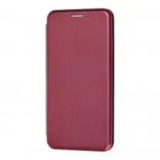 Чохол книжка Premium для Huawei P30 Lite бордовий