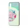 Чехол для Samsung Galaxy A50 / A50s / A30s Fantasy светящийся бабочка с цветами