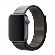 Ремешок для Apple Watch Sport Loop 42mm черный / серый