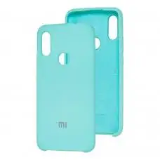 Чехол для Xiaomi Redmi 7 Silky Soft Touch бирюзовый