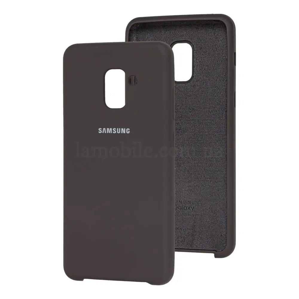 Чохол для Samsung Galaxy A8+ 2018 (A730) Silky Soft Touch какао