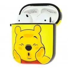 Чохол для AirPods Young Style "Вінні Пух" жовтий