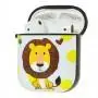 Чехол для AirPods Young Style Lion бело-желтый
