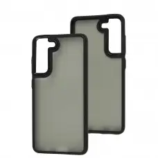 Чехол для Samsung Galaxy S21 FE (G990) Lyon Frosted black