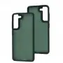 Чехол для Samsung Galaxy S21 FE (G990) Lyon Frosted green