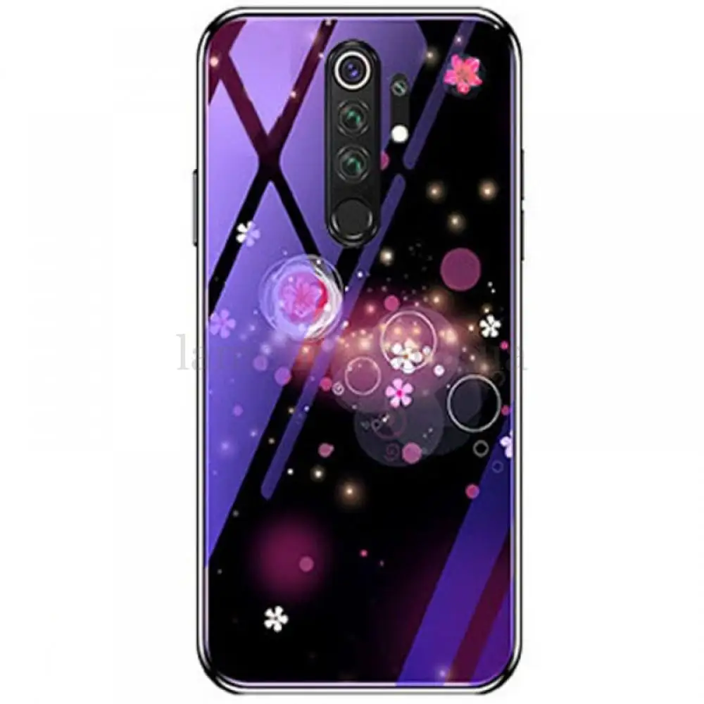 Чохол для Xiaomi Redmi Note 8 Pro Fantasy бульбашки та квіти