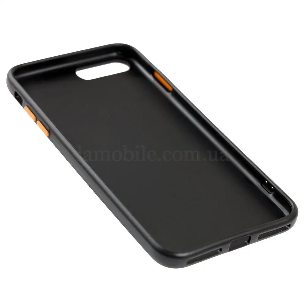 Чохол для iPhone 7 Plus/8 Plus Safety camera чорний/оранжевий