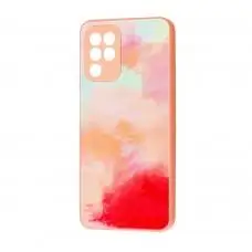 Чехол для Samsung Galaxy A22 / M22 / M32 Marble Clouds pink sand