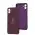 Чехол для Samsung Galaxy A04E (A042) Silicone Full Трезубец бордовый