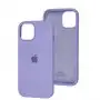 Чохол для iPhone 15 Square Full silicone light purple