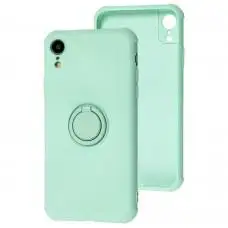 Чохол для iPhone Xr ColorRing Full бірюзовий