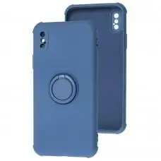 Чохол для iPhone X / Xs ColorRing Full синій