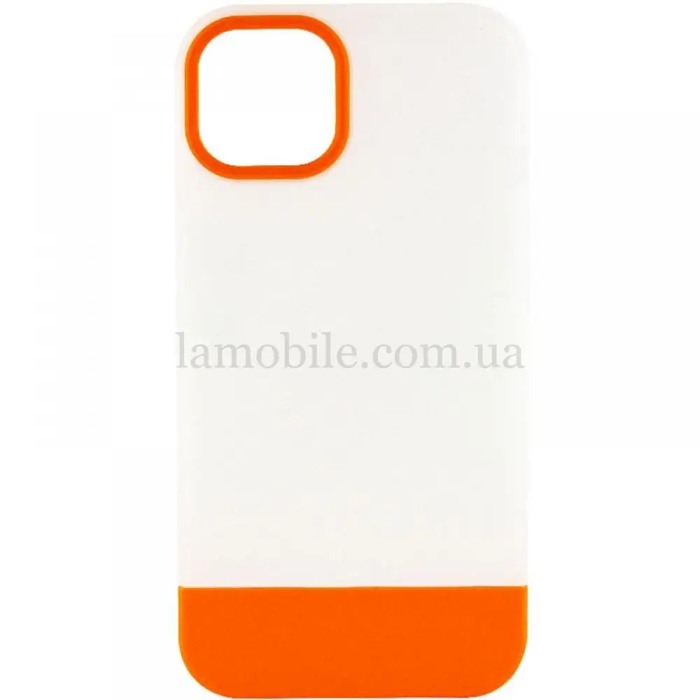 Чехол для iPhone 11 Bichromatic matte / orange
