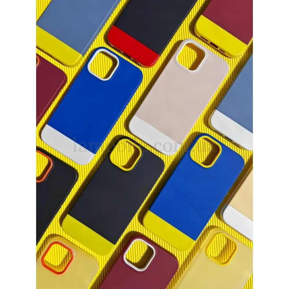 Чехол для iPhone 11 Bichromatic matte / orange