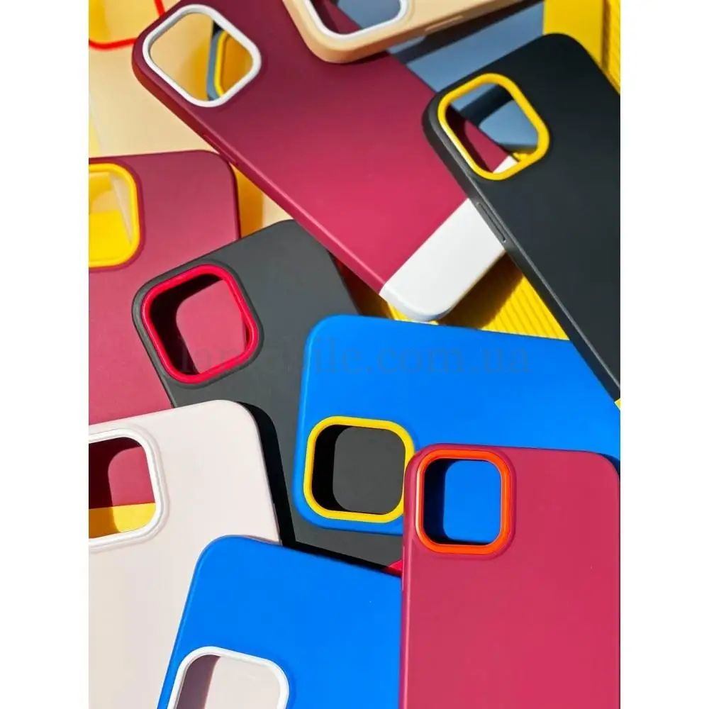 Чехол для iPhone 11 Bichromatic matte / orange