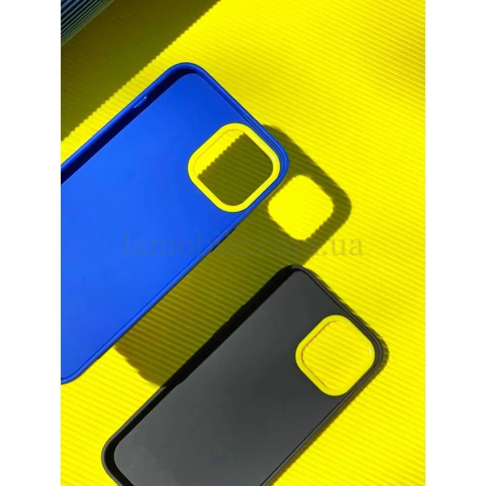 Чехол для iPhone 11 Bichromatic matte / orange