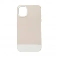Чохол для iPhone 11 Bichromatic grey-beige / white