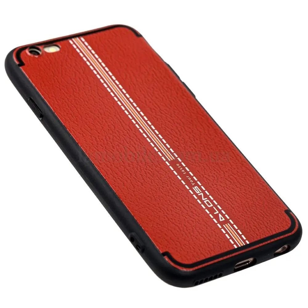 Чохол alons lenny для iPhone 6 еко шкіра червоний