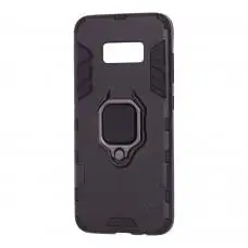 Чохол для Samsung Galaxy S8 (G950) Transformer Ring ударостійкий з кільцем чорний