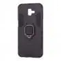 Чехол для Samsung Galaxy J6+ 2018 (J610) Transformer Ring ударопрочный черны