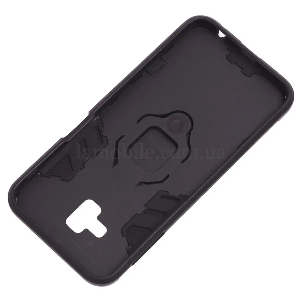Чехол для Samsung Galaxy J6+ 2018 (J610) Transformer Ring ударопрочный черны
