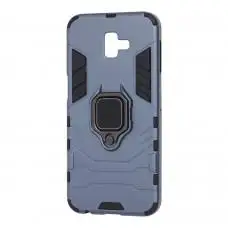 Чохол для Samsung Galaxy J6+ 2018 (J610) Transformer Ring ударостійкий сірий