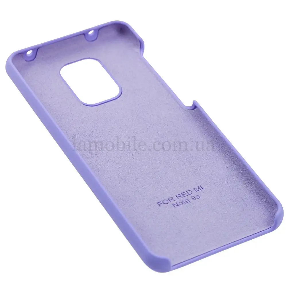 Чохол Silicone Xiaomi Redmi Note 9s / 9 Pro Premium elegant purple