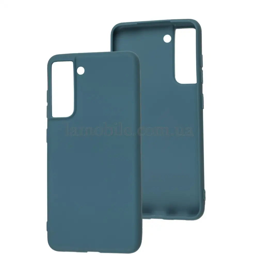 Чохол для Samsung Galaxy S21 FE (G990) Candy синій / powder blue