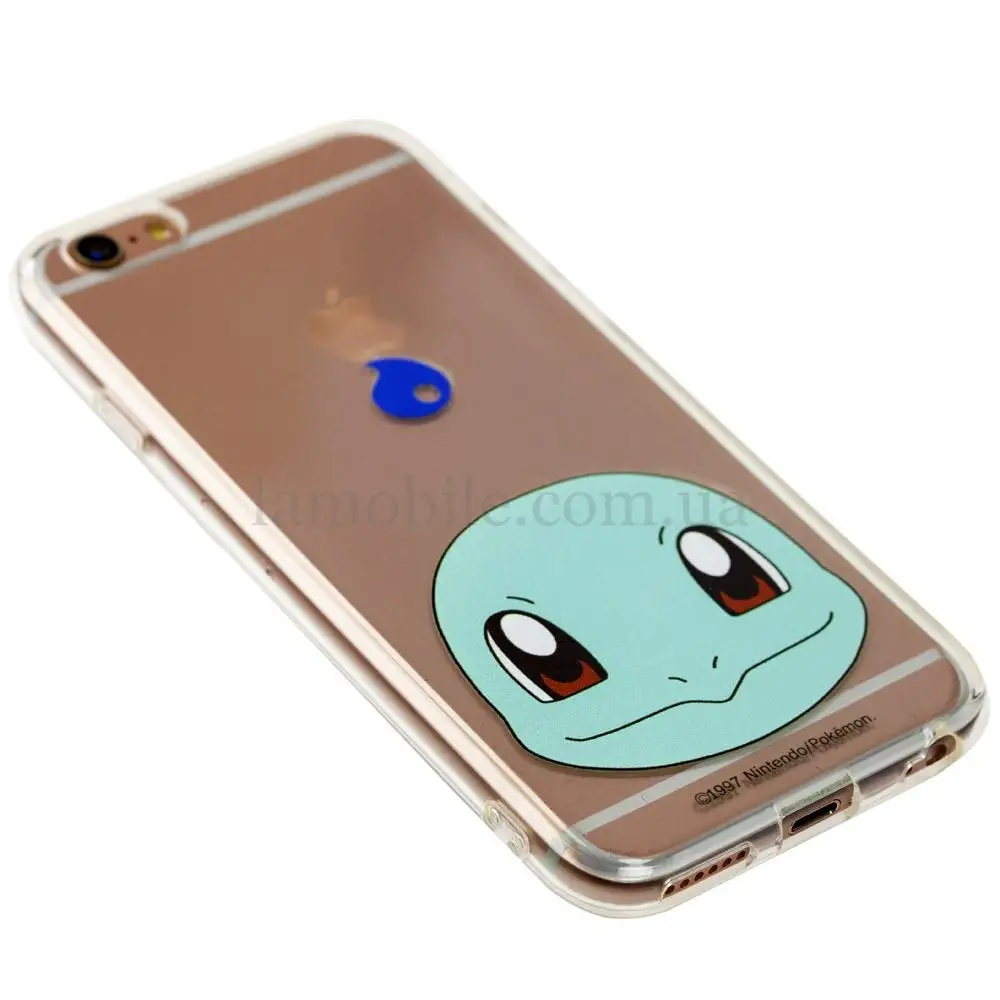 Чехол Pokemon GO для iPhone 6 Squirtle / face