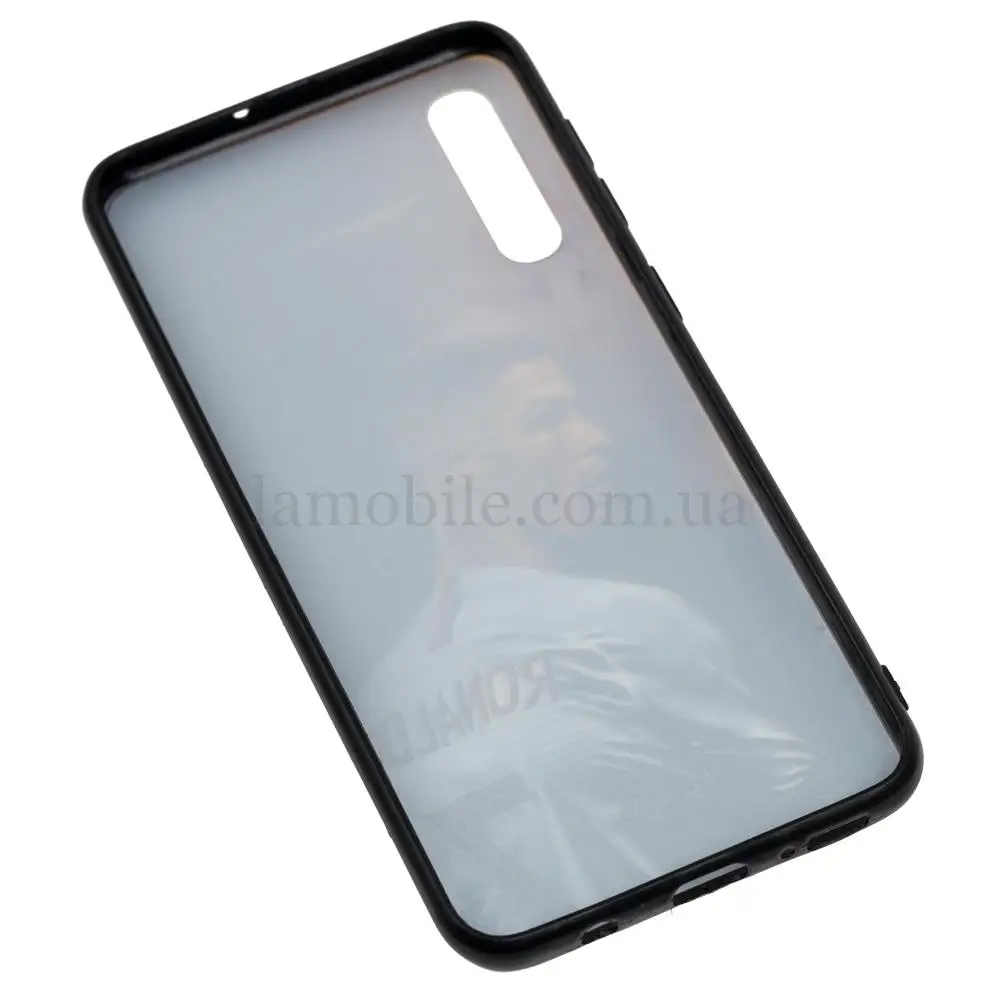 Чехол для Samsung Galaxy A50 / A50s / A30s print + popsocket "Роналдо" 