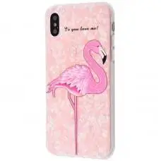 Чохол для iPhone Xr Blood of Jelly "троянда фламінго"