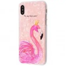 Чохол для iPhone Xr Blood of Jelly "Фламінго"