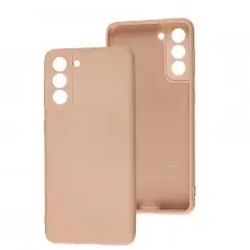 Чехол для Samsung Galaxy S21 FE (G990) Wave camera colorful pink sand