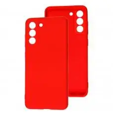 Чохол для Samsung Galaxy S21 FE (G990) Wave camera colorful red