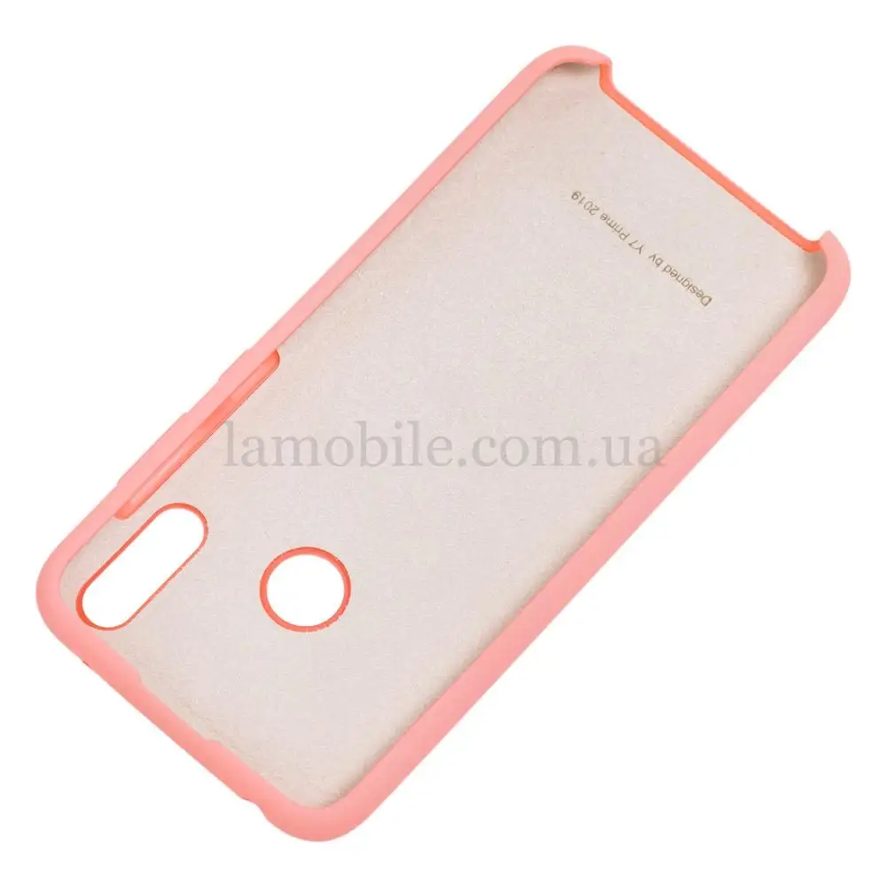 Чохол для Huawei Y7 2019 Silky Soft Touch "світло-рожевий"