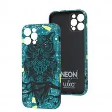 Чохол для iPhone 12 Pro WAVE neon x luxo Wild owl