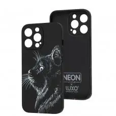 Чохол для iPhone 13 Pro WAVE neon x luxo Wild cat