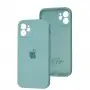 Чехол для iPhone 12 Square Full camera mist blue